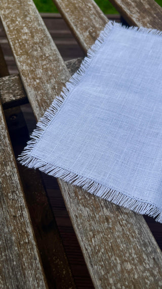 Linen towel for face