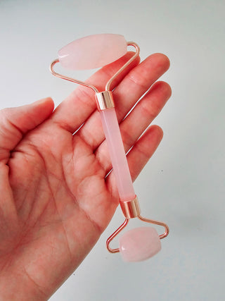 rose quarz Facial massage roller