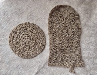 Marusha Lina dušas cimds un sejas drāniņa