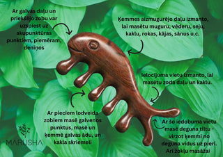 Ķemme matu augšanas stimulēšanai