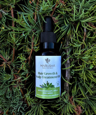 Marusha Rozmarīna eļļa matiem un matu augšanai