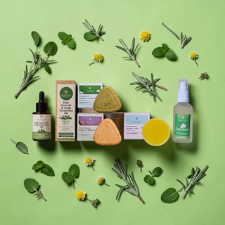 Dabīga matu kopšanas rutīna ikdienā ar MARUSHA dabīgās kosmētikas komplektu