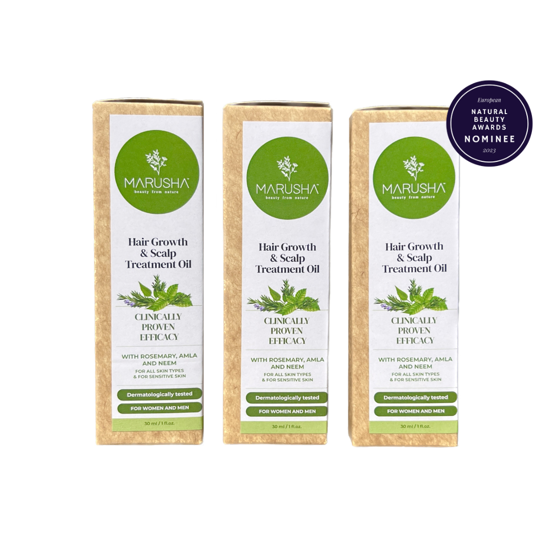 Hair growth treatment oils - Set