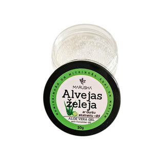Aloe vera gel and Panthenol