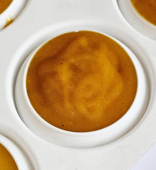 Dabīgās ziepes ar burkānu un medu roku darbs