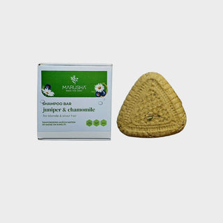 Solid shampoo bar with Chamomile and Bio Keratin for Blond hair