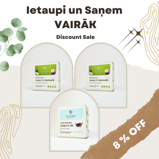 Solid shampoo bar with Juniper, Chamomile for Blond hair - MARUSHA