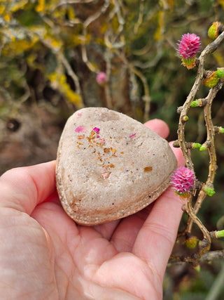 Solid shampoo bar for hair growth ith Rosemary and Hibiscus
