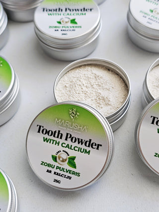 Fluoride- free Tooth powder