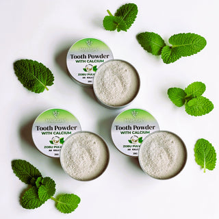 Dabīga zobu pasta ar piparmētru un Xylitol komplekts