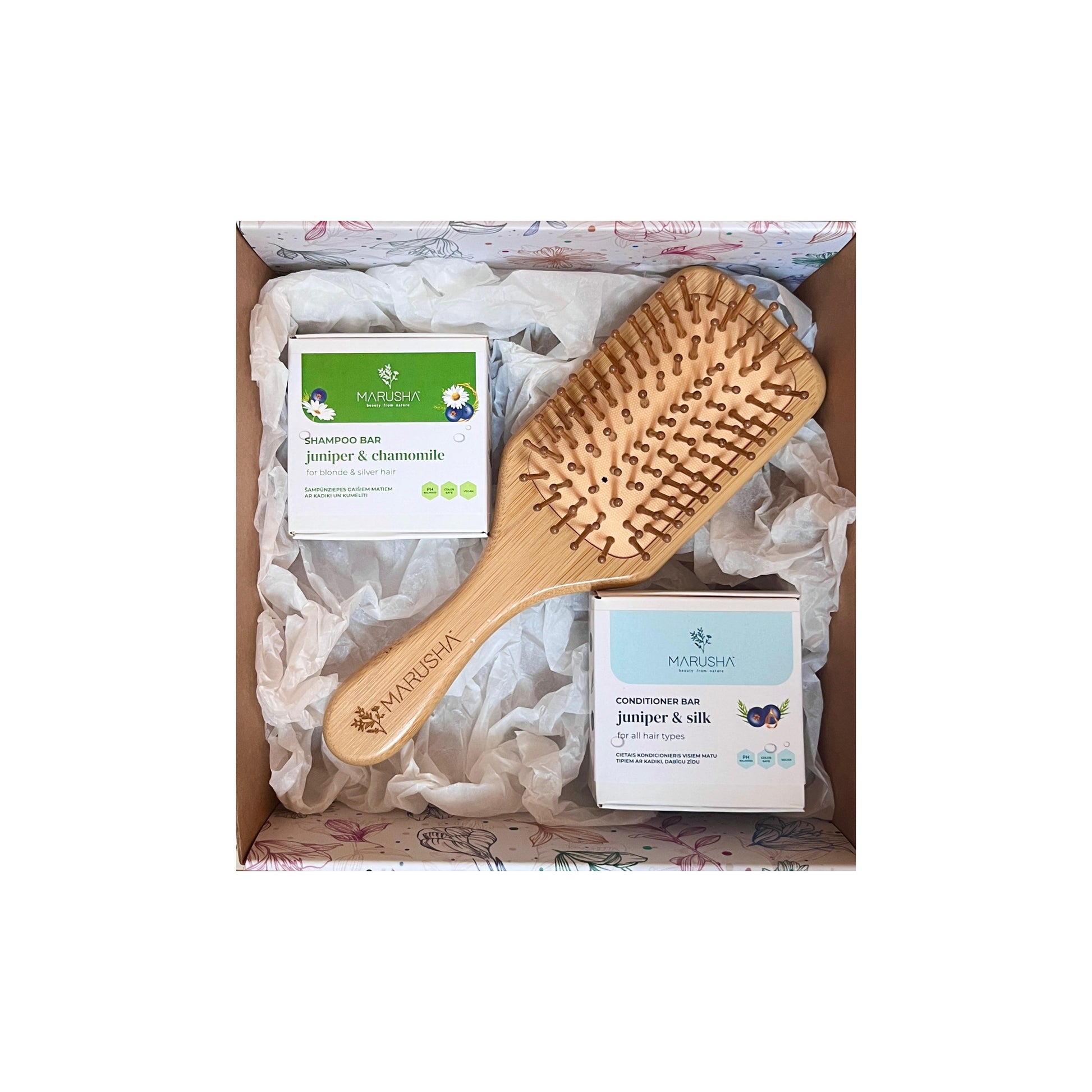 Zero Waste natural cosmetic Hair care Starter kit