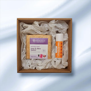 Skaisti dāvanu komplekti dzimšanas dienai un izlaidumam un labas idejas dāvanām ar dabīgām ziepēm un lūpu balzāmu