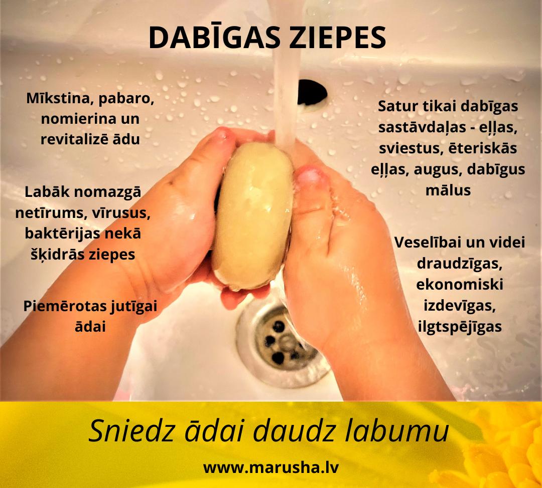 Kastīlijas ziepes bez smaržas sausai ādai