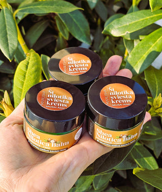 Shea nilotica balm for dry and cracked skin no fragrance
