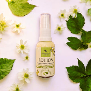 Lotion for dry skin with Aloe and Chamomile