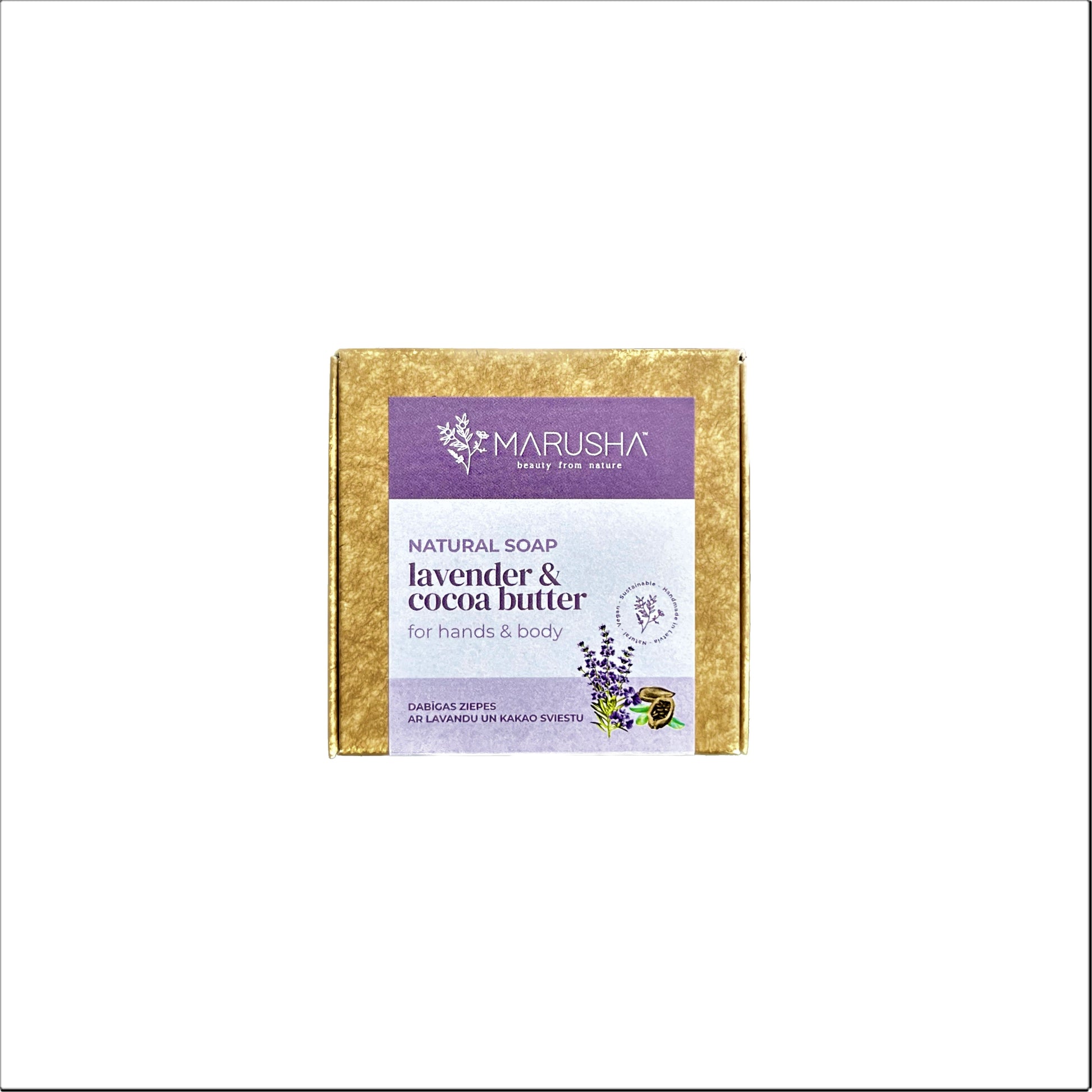 Marusha Natural soap with Lavender