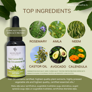 rosemary hair growth oil main ingredients list