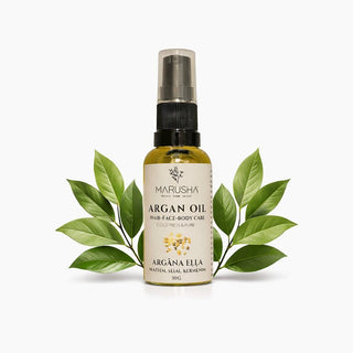 Argāna eļļa sašķeltiem matu galiem un sausiem matiem