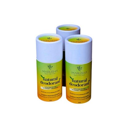 Natural deodorant zero waste no aluminium and no preservatives