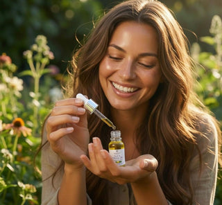 Nagu un kutikulu eļļa sievietei rokās