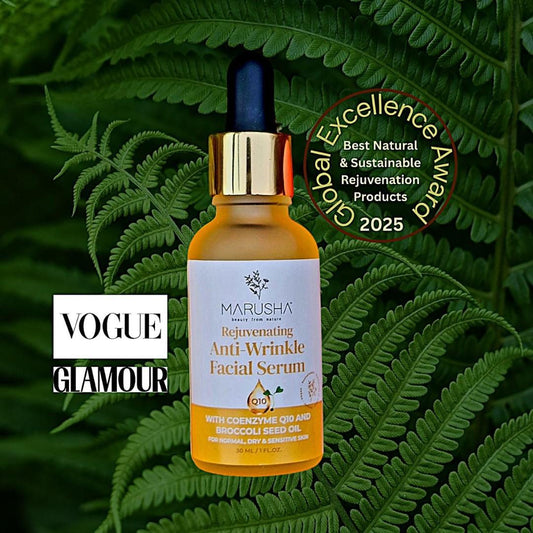 Sejas serums pret grumbām sausai un bālai ādai