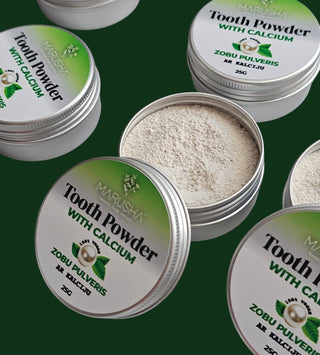 Dabīgs zobu pulveris
