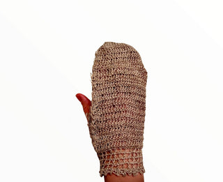 Linen shower and massage glove - MARUSHA